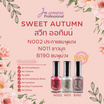 Jurness เซ็ทยาทาเล็บ Nail Polish Sweet Autumn Set 13.5 มล. (3ชิ้น/ชุด)