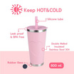 RRS แก้วเก็บอุณหภูมิ ขนาด 800 ml. สีชมพู