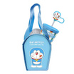 กระบอกน้ำสเตนเลสพร้อมกระเป๋าDoraemon22oz. สีฟ้า