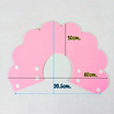 CCPets คอลล่าแบบโฟมนุ่ม M สีชมพู สำหรับสัตว์เลี้ยง PT121-P