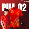 Portman เสื้อกีฬาแขนสั้น รุ่น PIM 02 สีแดง