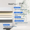 Wellplus ( อัด สุญญากาศ) ที่นอนยางพารา รุ่น Ethan หนา 8 นิ้ว