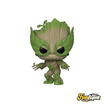 Funko POP (79519) : Groot as Wolverine (1396) POP! Marvel: We Are Groot