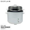 Ceflar หม้อหุงข้าวมีซึ้ง 1.8 ลิตร รุ่น CR-180