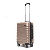 HQ LUGGAGE กระเป๋าเดินทาง ABS 4 ล้อคู่ กุญแจล็อค 3 รหัส รุ่น 8864 สีทอง