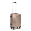 HQ LUGGAGE กระเป๋าเดินทาง ABS 4 ล้อคู่ กุญแจล็อค 3 รหัส รุ่น 8864 สีทอง