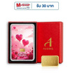 Ausiris Boxset ทองคำแท่ง 96.5 น้ำหนัก 0.1 กรัม Love Forever