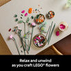LEGO ตัวต่อเสริมทักษะ Pretty Pink Flower Bouquet V29