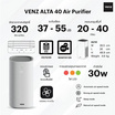 VENZ เครื่องฟอกอากาศ รุ่น ALTA40