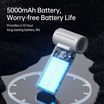 Jisulife พัดลมพกพา 3600 mAh รุ่น Life9