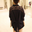 Forever25 เสื้อเชิ้ตผ้าชีฟองลูกไม้ซีทรู