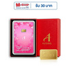 Ausiris Boxset ทองคำแท่ง 96.5 น้ำหนัก 0.3 กรัม Every moment of love