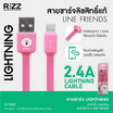 Rizz สายชาร์จ Lightning รุ่น LN-R002 1แถม1