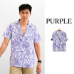 THE ROOM'S - เดอะรูม เสื้อฮาวาย ลาย Hilo สีม่วง