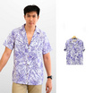 THE ROOM'S - เดอะรูม เสื้อฮาวาย ลาย Hilo สีม่วง