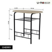 U-RO DECOR ชุดโต๊ะอาหาร (โต๊ะ1+เก้าอี้ 2 ตัว) รุ่น CHERRY(NEW)