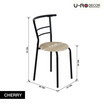 U-RO DECOR ชุดโต๊ะอาหาร (โต๊ะ1+เก้าอี้ 2 ตัว) รุ่น CHERRY(NEW)