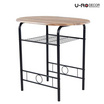 U-RO DECOR ชุดโต๊ะอาหาร (โต๊ะ1+เก้าอี้ 2 ตัว) รุ่น CHERRY(NEW)