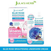 Jula's Herb ครีมทาใต้วงแขน Blue Rose Whitening Underarm Cream 10 กรัม (แพ็ก 6 ชิ้น)