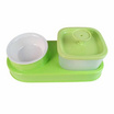 CCPets น้ำพุสัตวเลี้ยงพร้อมให้อาหารสัตว์เลี้ยง HT010N-G