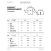 Sabina Sleepwear เซ็ตชุดนอน เสื้อแขนยาวพร้อมกางเกงขาสั้น แถมฟรี ยางมัดผม
