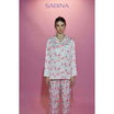 Sabina Sleepwear เซ็ตชุดนอน เสื้อแขนยาวพร้อมกางเกงขายาว