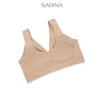 Sabina เสื้อชั้นในไร้โครง Habpy lady Level 1 สีเนื้อเข้ม Free Size