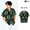 THE ROOM'S เสื้อฮาวาย ลาย Tokyo สีดำ