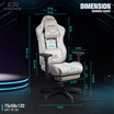 ERGONOZ เก้าอี้เกมมิ่ง อินทีกร้า