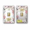 Ausiris ทองคำแท่ง 96.5  น้ำหนัก 0.125 บาท Thank You Blossom