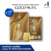 Ausiris ทองคำแท่ง 96.5  น้ำหนัก 0.125 บาท Thank You Blossom