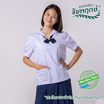 ชุดนักเรียนชัยพฤกษ์ เสื้อปกทหารเรือ สีขาว