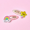 invisibobble กิ๊บติดผม รุ่น Snapclip Happy Sky (1 กล่องบรรจุ 2 ชิ้น)