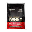 Optimum Nutrition โกลด์ สแตนดาร์ท เวย์โปรตีน 10 ปอนด์ รสดับเบิล ริช ช็อกโกแลต