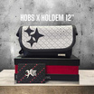 Hobs Holdem 12 นิ้ว สะพายข้างสีขาว