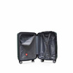 HQ LUGGAGE กระเป๋าเดินทาง ABS 4 ล้อคู่ กุญแจล็อค 3 รหัส รุ่น 8865