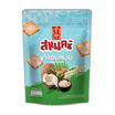 เจ้าสัว สแนคซ์ ข้าวอบกรอบผสมมะพร้าว 80 กรัม (แพ็ก 3 ชิ้น)