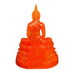 หลวงพ่อโสธร เรซิ่นผสมผ้าสไบห่มหลวงพ่อโสธร ส้ม หน้าตัก 4.5 นิ้ว