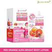 Jula's Herb บอดี้โลชั่น Red Orange Aura Bright Body Lotion 40 มิลลิกรัม (แพ็ก 6 ชิ้น)