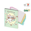 CODE:D สมุดแฟ้มพลาสติก ขนาด B5 Sanrio ลาย Cinnamoroll