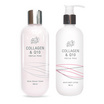 Freyja Peau เซตดูแลผิวกาย Collagen&Q10 White Shower Cream 250 ml & White Body Lotion 250 มล.