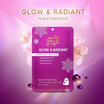 Freyja Peau มาส์กหน้า Glow & Radiant Niacinamide Vitamin Mask 25กรัม (10 ชิ้น)