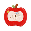 zeze Apple Collar ปลอกคอแอปเปิล ป้องกันแมวเลียแผล สีแดง