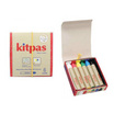 Kitpas สีเทียน 6 สี B-KMRW-6C (ผลิตจากขี้ผึ้งรำข้าวญี่ปุ่น)