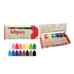 Kitpas สีเทียน 16 สี B-KMRW-16C (ผลิตจากขี้ผึ้งรำข้าวญี่ปุ่น)