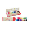 Kitpas สีเทียน 24 สี B-KMRW-24C (ผลิตจากขี้ผึ้งรำข้าวญี่ปุ่น)