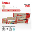 Kitpas สีเทียน 24 สี B-KMRW-24C (ผลิตจากขี้ผึ้งรำข้าวญี่ปุ่น)