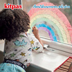 Kitpas สีเทียน 24 สี B-KMRW-24C (ผลิตจากขี้ผึ้งรำข้าวญี่ปุ่น)