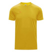 FBT เสื้อฟุตบอลสีล้วน (Slim Fit) - เหลือง