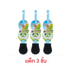 โพลี-ไบรท์ แปรงขัดโถสุขภัณฑ์ สีดำ (แพ็ก 3 ชิ้น)